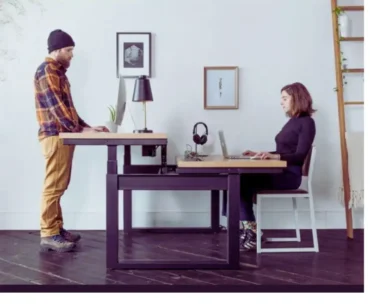 Standing desk vs. sitting desk