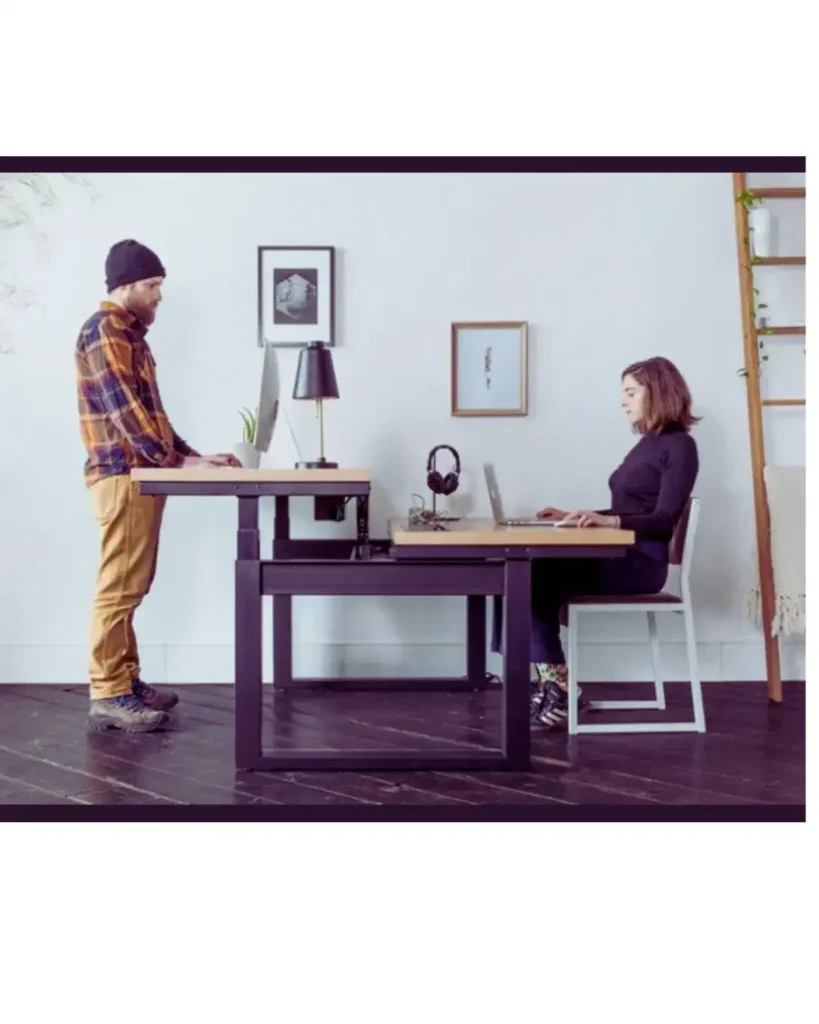 Standing desk vs. sitting desk