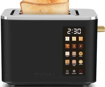 Black Stainless Toaster