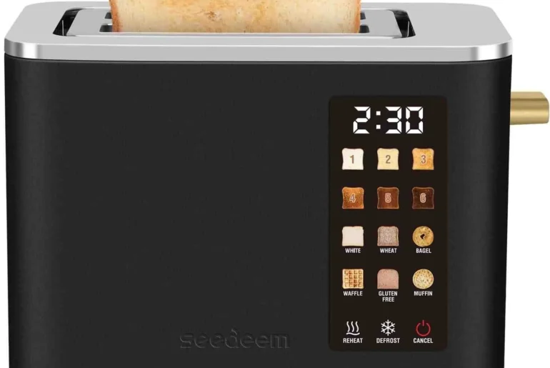 Black Stainless Toaster