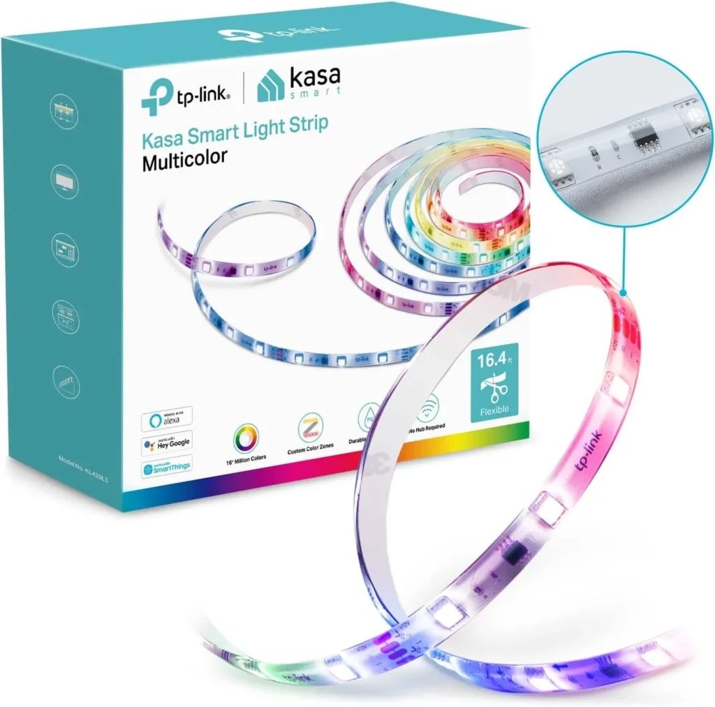 Kasa Smart LED Light Strip RGB Alexa Support 
