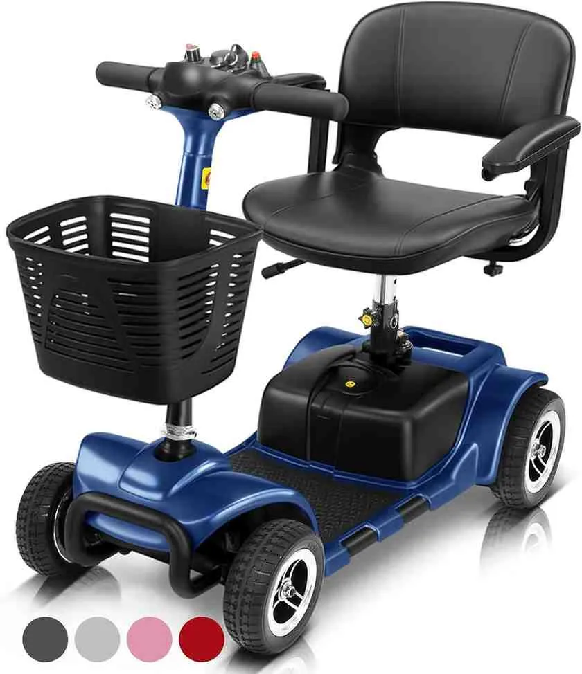 Electric Wheelchair Mobility Scooters $674.99 on Amazon