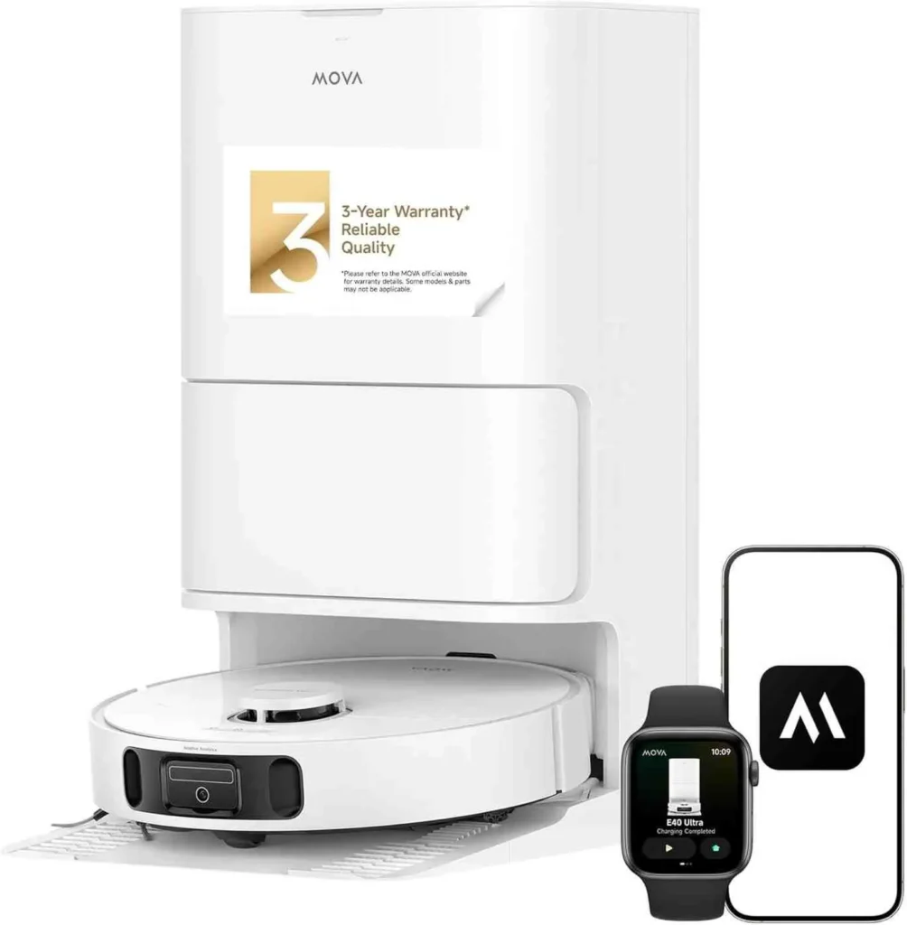 Mova E40 Ultra Robot Vacuum $379.99 on Amazon