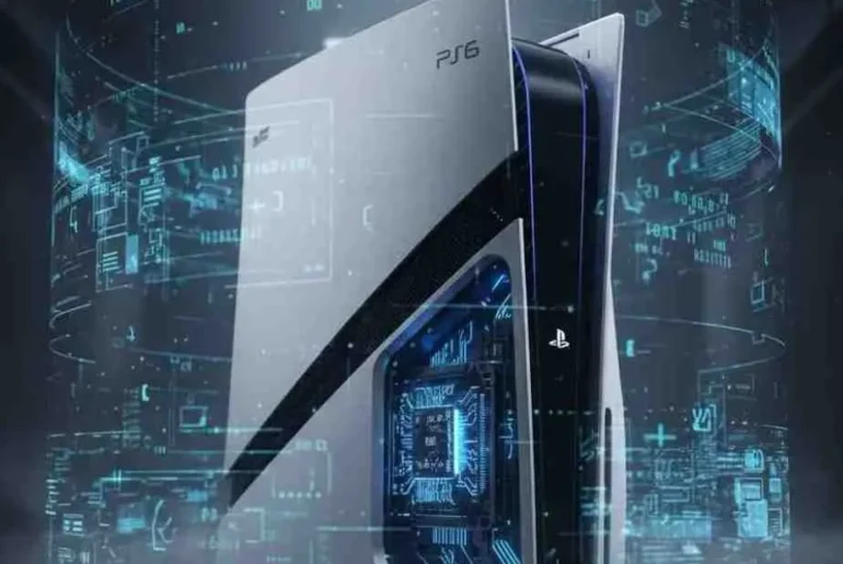 Visual concept inspired by Sony’s teased GPU technology for PS6.