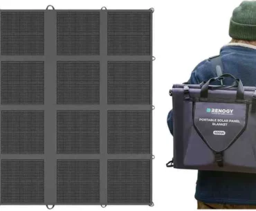 Renogy 400W Portable Solar Panel Blanket for $469.99 on Amazon