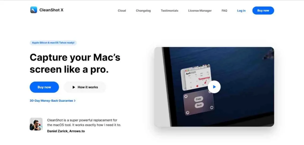 CleanShot X – micro tools