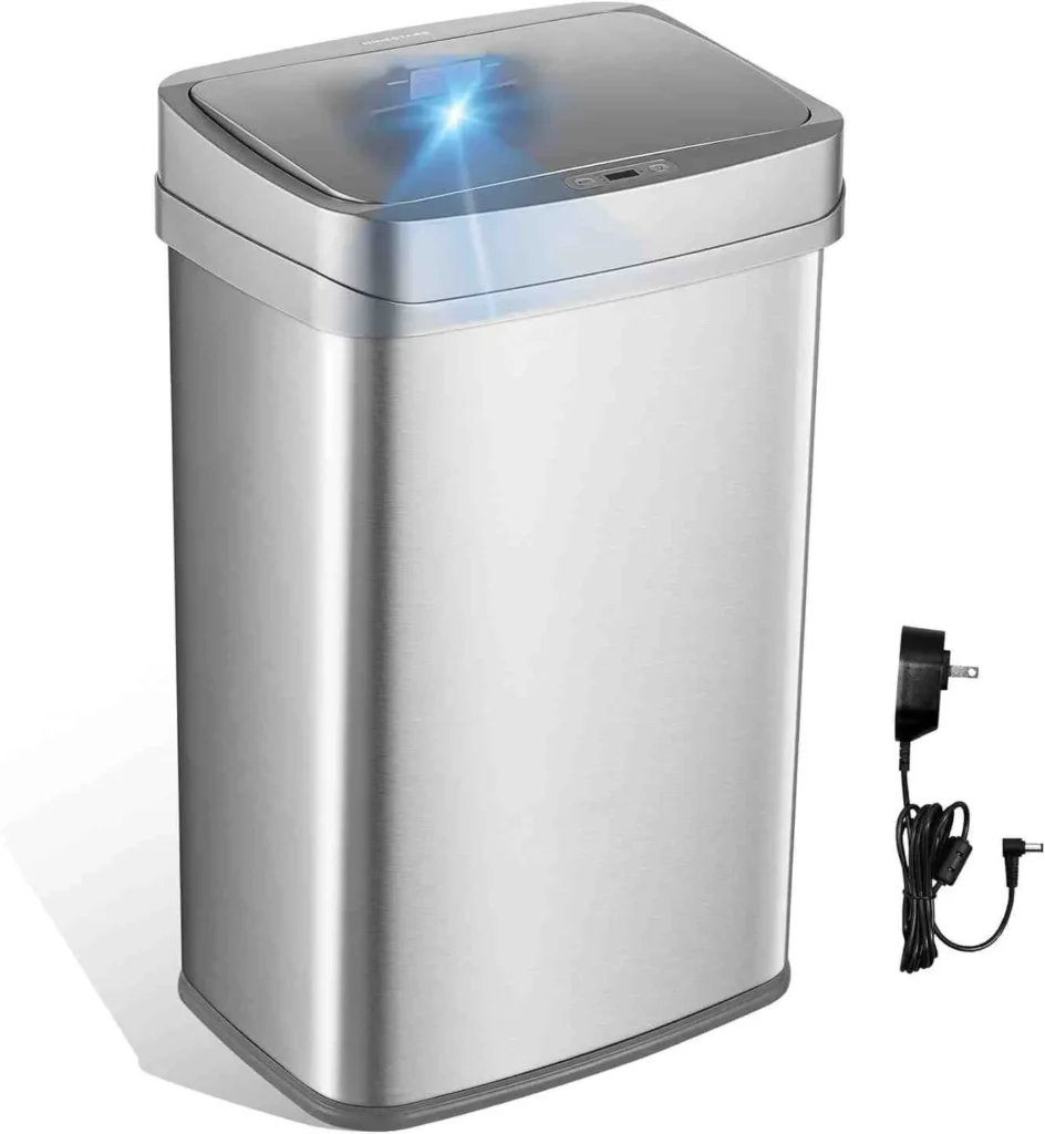 Smart Trash Can $159.99 on Amazon
