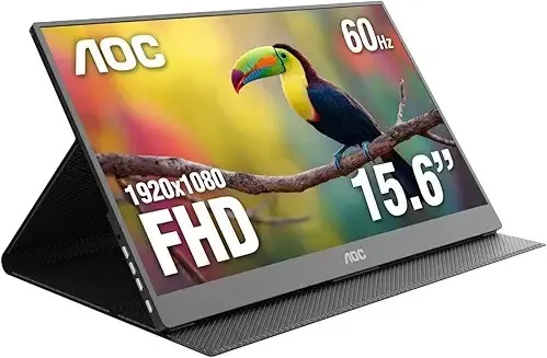 AOC 16T $259.99 on Amazon Top Portable Monitors for Laptops in 2025 That Make Work and Travel Easier