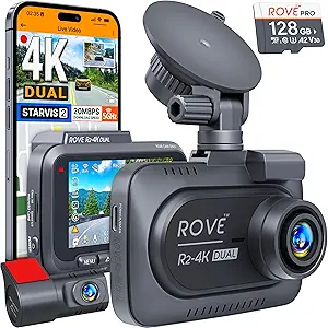 ROVE R2-4K DUAL Dash Cam Front and Rear Black Friday Deals