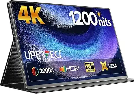 UPERFECT 16-inch 4K Portable Monitor for $233.99 on Amazon