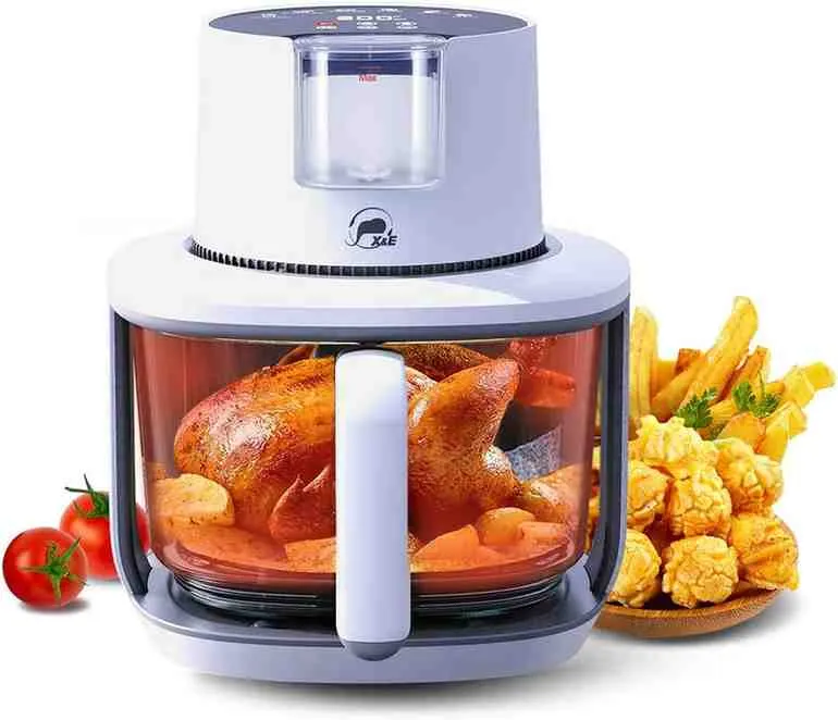 . X&E 6-in-1 Glass Air Fryer