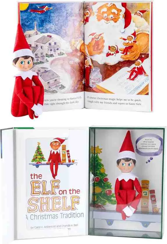 The Elf on the Shelf Set.